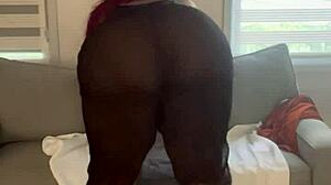 Patravontesse chubby bbw jerks big cock cumshot