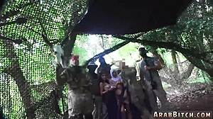 petite arab teen gangbanged outdoors in uniform reality