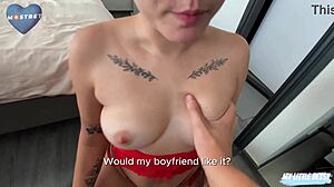 Stepdad Fucks Virgin Stepdaughter Before Date and Cums on Face