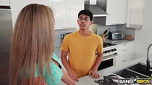 from that teasing foot rub to pounding her hairy milf pussy doggystyle... pure bliss!