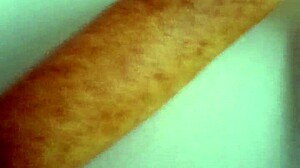 TINY SHAVED PUSSY SQUIRTS from intense HAIRLESS fingering and rough pounding action