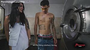 Alexa lewis and danyel mast slam anal assfuck in laundry room 😈🍑