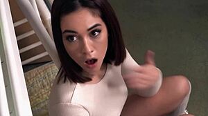 Mini Vampp's Cheating Pussy Gets Raided by Roommate Deep