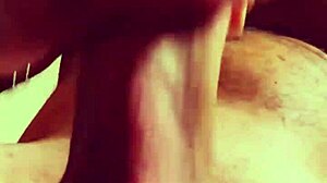 warming up huge homemade cock solo handjob before work