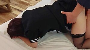 Cosplay Girlfriend Fingered To Orgasm Then Creampied Raw