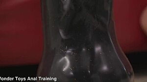 Lady Ana Stretches Ass with Balldog XL and Fisting