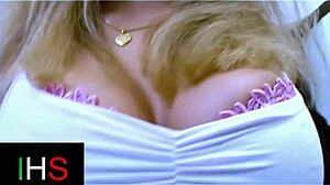 beautiful curvy blonde gets her shaved pussy licked fingered then fucked anal hard