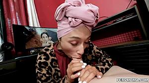 Stepson caught stroking gets ridden hard by horny stepmom!