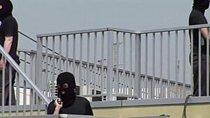 Japanese Babe's Clit Rub Sparks Hard Fuck After Golf!