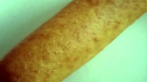 TINY SHAVED PUSSY SQUIRTS from intense HAIRLESS fingering and rough pounding action