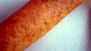 TINY SHAVED PUSSY SQUIRTS from intense HAIRLESS fingering and rough pounding action