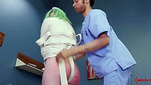 paige pierce chokes on cock after ass spanking punishment