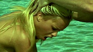 Dude Pounds Shaved Chick's Ass Ditches Condom For Cum Mouth Facial