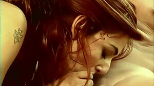 Naudia Nyce Fingers Shaved Pussy in Bath Before Bent-Over Doggystyle Pounding and Facial