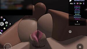 Rich Gringa Fucked Hard In Roblox Porn Game