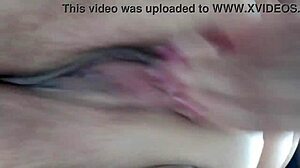 Horny brunette wakes craving intense morning ass play