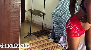 My passionate screams girlfriend pussy orgasms big black cock