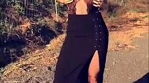 Flashing My Sexy Milf Curves for Monster BBC Lover