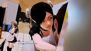 harem hotel 332... game on in this steamy suite showdown