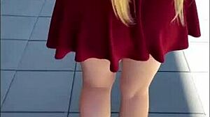 Busty Blonde's Huge Naturals Bounce on BF's Monster Cock Ride