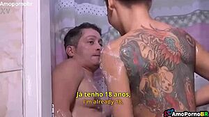 Brazilian Teen Daddy's See-Through Sheer Tease in Class