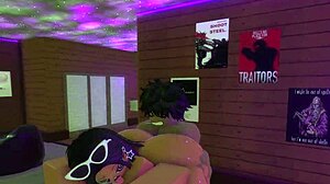 morena rides monster bbc hard at wild camping spot