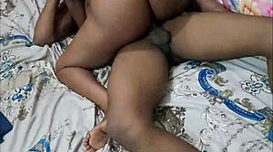 Woke Tipsy Ebony Girlfriend From Sleep Dick In Pussy Spanking Hard Part 3!