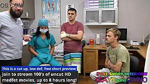dr canada gives frank's football physical with anal fingering