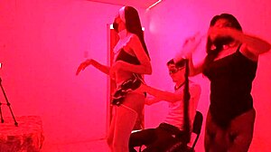 Sluts dance teasing virgin boy's 18th party?