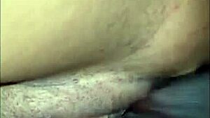 petite ebony slut moans submissive under fat cock domination closeup