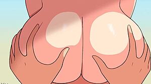 uzaki hana beach sex missionary big tits pussy cumshot monster cock