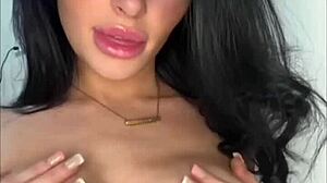 super horny british webcam slut masturbates with dildo solo pov