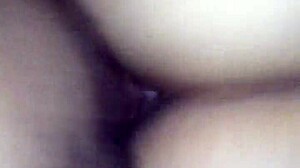 Girlfriend Bent Over for Ebony Doggystyle with Monster BBC