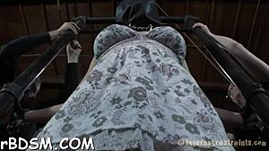 Intense Couple Bondage Fucking and Rough Orgasms