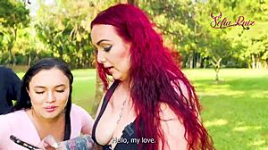 he catches boyfriend cheating so we forgive with hot threesome fuck