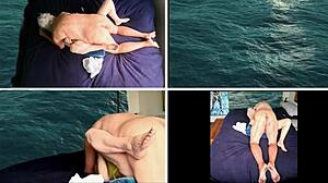 Amateurs Suck And Fuck Before Waterfall