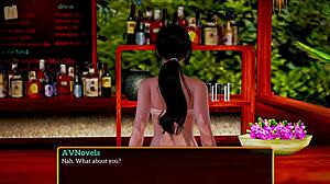 Big Titted Brunette Teen Milf Plays Redhead Game Seduction