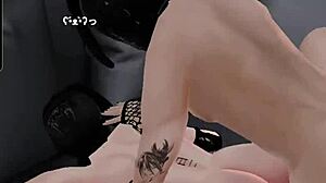 Femboy With Big Tits Moans Loud During Intense Cum Play