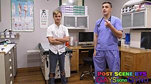 dr canada gives frank's football physical with anal fingering