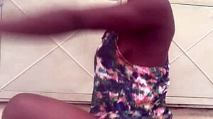 crazybitch twerks wildly to nigeria's hottest afro beats