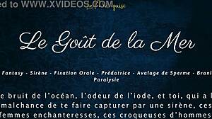 Taste The Sea In French Mermaid's Steamy Blowjob!