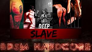 Rough BDSM Spanking Humiliates Submissive Student Slave