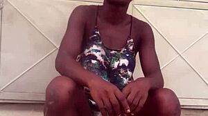 crazybitch twerks wildly to nigeria's hottest afro beats