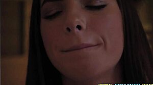 stepsis teen slurps monster cock then facial 💦😈