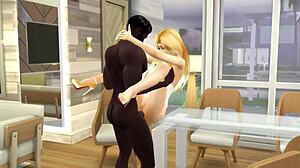 wanna see blonde wife cheat with old bbc monster on anniversary sims game