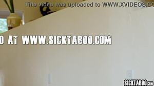 joshua lewis strokes huge cock on lauren phillips big tits milf taboo