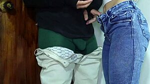 damn, sneaky anal fuck with hot coworker in office 😏 her big ass creampie moans!