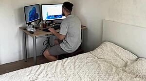 gamer girl fucks stepbro to keep her secrets