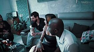 Halloween friends possessed by demonic fuck lust