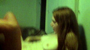 RED STOCKINGS BBC LOVER POUNDED HARD